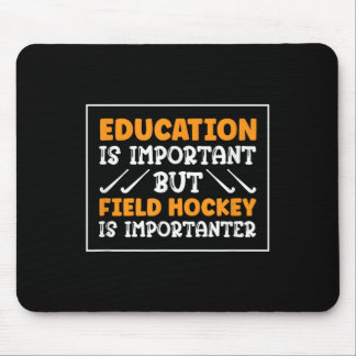 Feldhockey Ist Wichtiger Hockeyspieler Mousepad