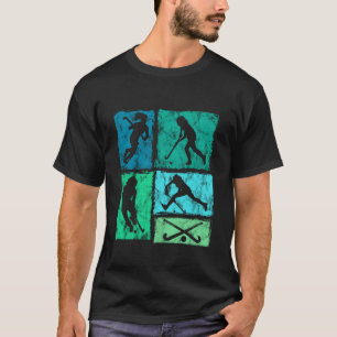 Feldhockey Jugend Frauen Kinder Mädchen Mannschaft T-Shirt