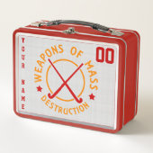 Feldhockey-Lunch-Box mit individueller Anpassung Metall Lunch Box (Vorderseite)