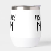 Feldhockey-Mama – Sideline-Sipper-Weinbecher (Links)