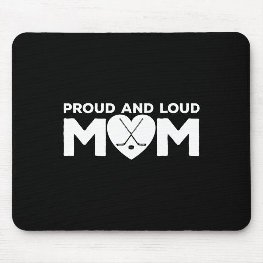 Feldhockey-Mutter Mousepad (Vorne)
