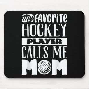 Feldhockey-Mutter-Shirt Frauen Feldhockey-Liebhabe Mousepad