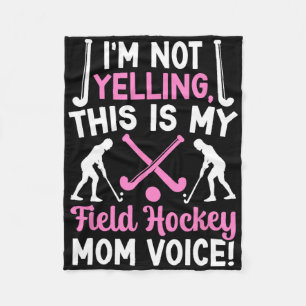 Feldhockey-Mutter-Stimme Mutter eines Feldhockey-S Fleecedecke