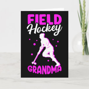 Feldhockey Oma Spielerin Feldhockey  Karte