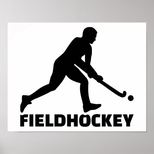 Feldhockey Poster (Vorne)