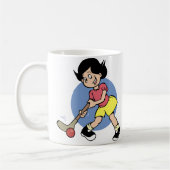 Feldhockey-Spieler Kaffeetasse (Links)