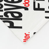 Feldhockey-Spieler machen es besser Fleecedecke (Ecke)