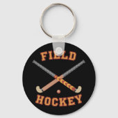 Feldhockey-Sticks Schlüsselanhänger (Vorderseite)