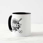 Feldhockey Tasse (Vorderseite Links)