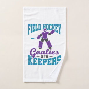 Feldhockey-Tore sind Hüter Handtuch