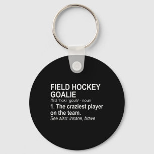 Feldhockey-Torhüter-Definition Schlüsselanhänger