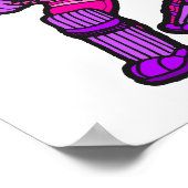 Feldhockey-Torwart Poster (Ecke)