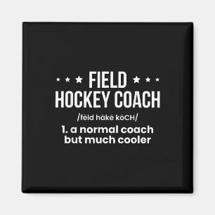 Feldhockey-Trainer-Definition Magnet
