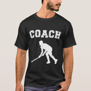 Feldhockey-Trainer-Design. Feldhockey-Lehrer T-Shirt