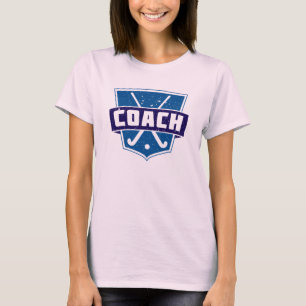 Feldhockey-Trainer-Design T-Shirt