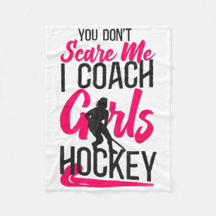 Feldhockey-Trainer Du schüchterst mich nicht ein I Fleecedecke