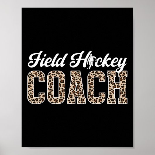 Feldhockey-Trainer Leopard Feldhockey-Trainer Poster (Vorne)