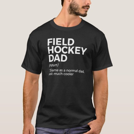 Feldhockey-Vater - Definition T-Shirt (Vorderseite)