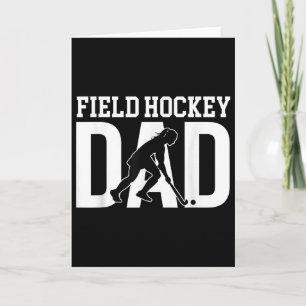 Feldhockey-Vater eines Feldhockey-Spielers Vater Karte