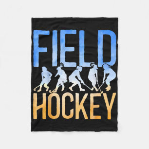 Feldhockey Wasserfarbe Feldhockey Fleecedecke