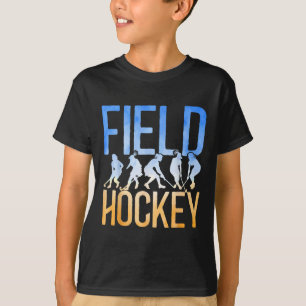Feldhockey Wasserfarbe Feldhockey T-Shirt