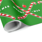 Feldhockey-Weihnachtsgeschenk Geschenkpapier (Rolleneckpunkt)