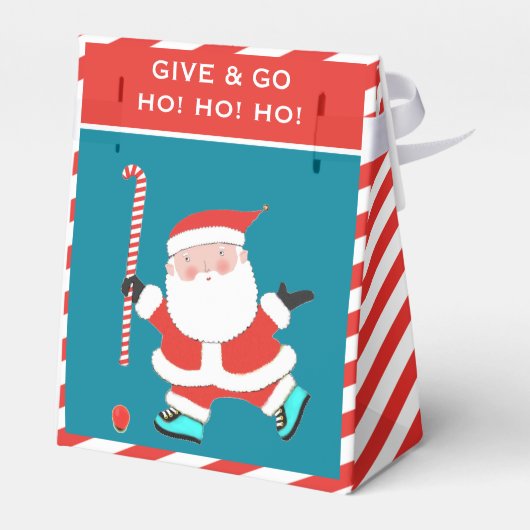 Feldhockey-Weihnachtsgeschenk Geschenkschachtel (Rückseite)