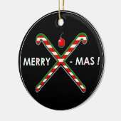 Feldhockey-Weihnachtsgeschenk Keramik Ornament (Links)