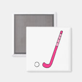 Feldhockeypinsel Magnet (Vorderseite/Rückseite)