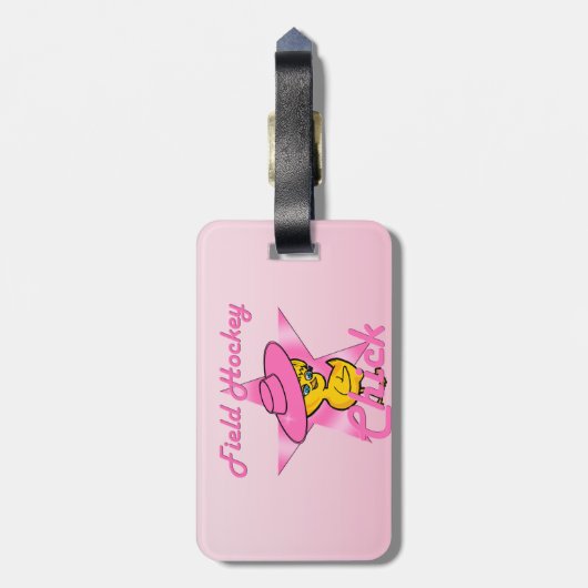 Feldhockeyschläger #8 gepäckanhänger (Rückseite vertikal)