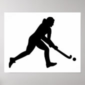 Feldhockeyschläger Poster (Vorne)