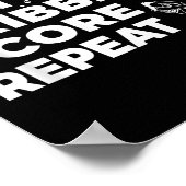Feldhockeyspieler-Techniken Poster (Ecke)