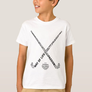 Feldhockeyspieler Worte Hockeyschläger Hockey-Mann T-Shirt