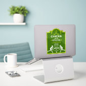 Feldhockeysport Aufkleber (Laptop auf Schreibtisch)