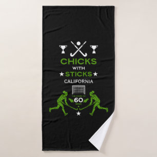 Feldhockeysport Badehandtuch