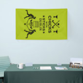 Feldhockeysport Banner (Messeveranstaltung)