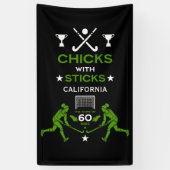 Feldhockeysport Banner (Vertikal)
