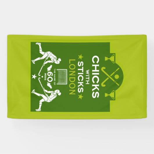 Feldhockeysport Banner (Horizontal)