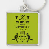 Feldhockeysport Schlüsselanhänger (Vorne)