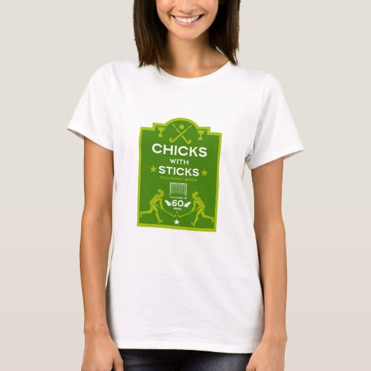 Feldhockeysport T-Shirt (Vorderseite)