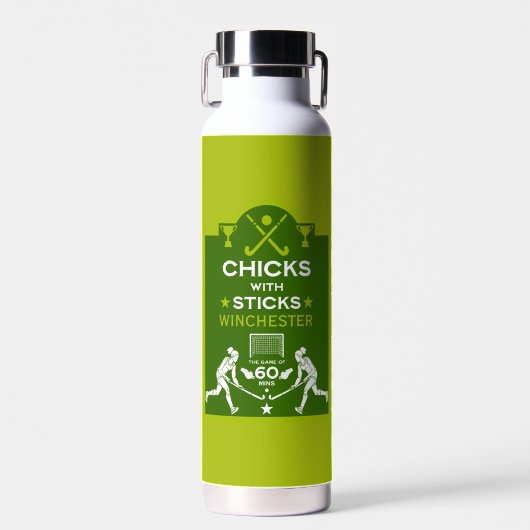 Feldhockeysport Trinkflasche (Vorne)