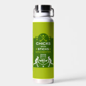 Feldhockeysport Trinkflasche (Rückseite)