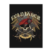 Feldjäger Postkarte