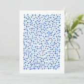 Feldkarte Blume Feiertagskarte (Stehend Vorderseite)