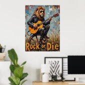 Feldkonzert: Löwenhymne Poster (Heimbüro)