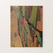 Feldlandschaft von Egon Schiele Puzzle (Vertikal)