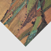 Feldlandschaft von Egon Schiele Seidenpapier (Ausschnitt)