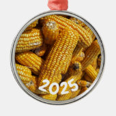 Feldmaisernte Ornament Aus Metall (Vorne)