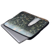 Feldmalerei mit Whimsical Ghost-Mais Laptopschutzhülle (Vorne Knopf)