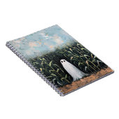 Feldmalerei mit Whimsical Ghost-Mais Notizblock (Rechte Seite)